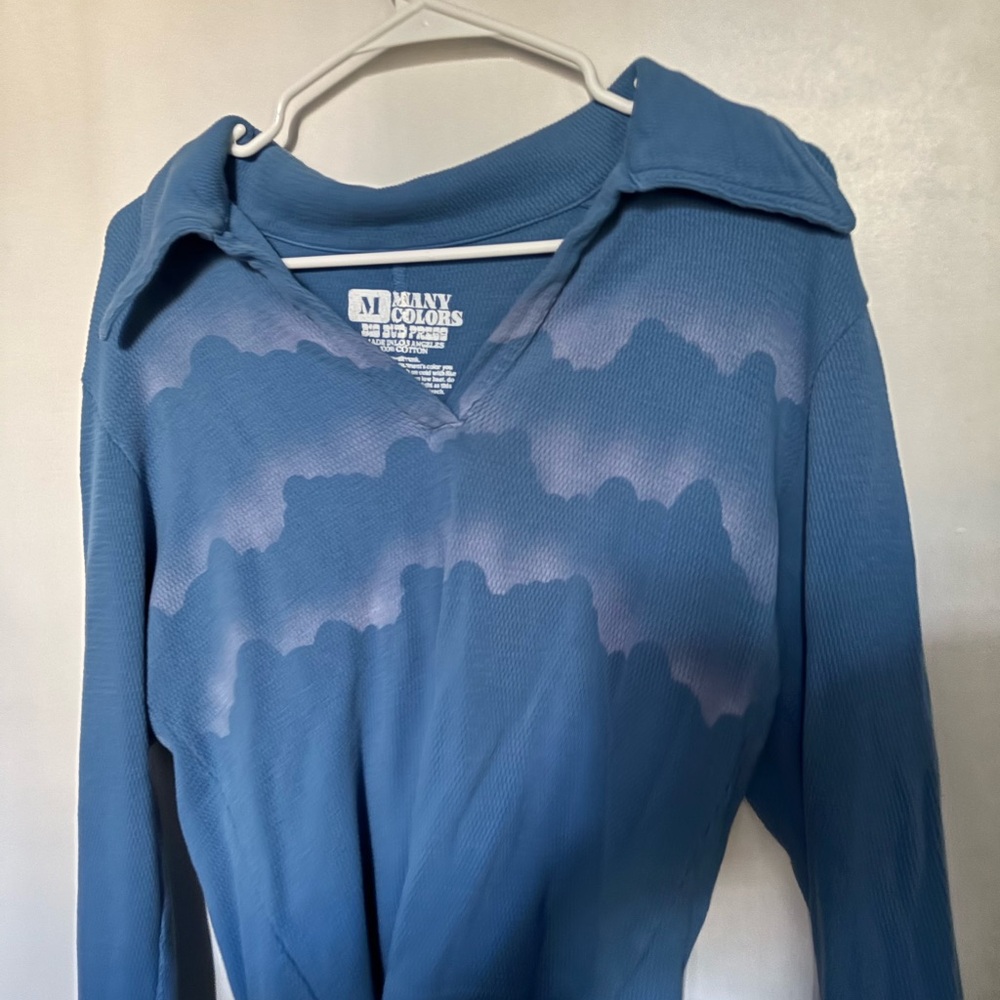Big Bud Press Blue Long Sleeve Tee